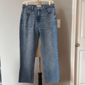 Zara Blue Mom Jeans High-Rise